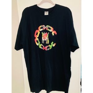 XL CROOKS & CASTLES BLACK TSHIRT